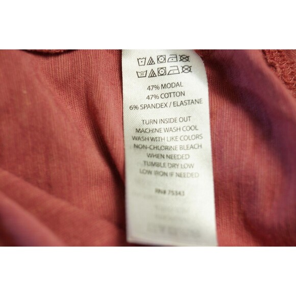 Rachel Zoe Salmon Tee shirt Size M no defects - Picture 3 of 10